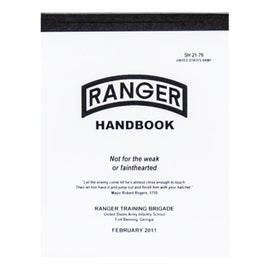 MILITARY BOOK ARMY RANGER HANDBOOK TC 3-21.76