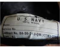 USGI MILITARY NAVY BERET WOOL CAP