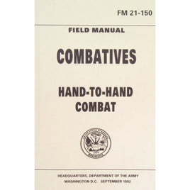 MILITARY BOOK COMBATIVES HAND-TO-HAND COMBAT FM 21-150