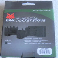 POCKET STOVE DELUXE TACTICAL COLLAPSIBLE