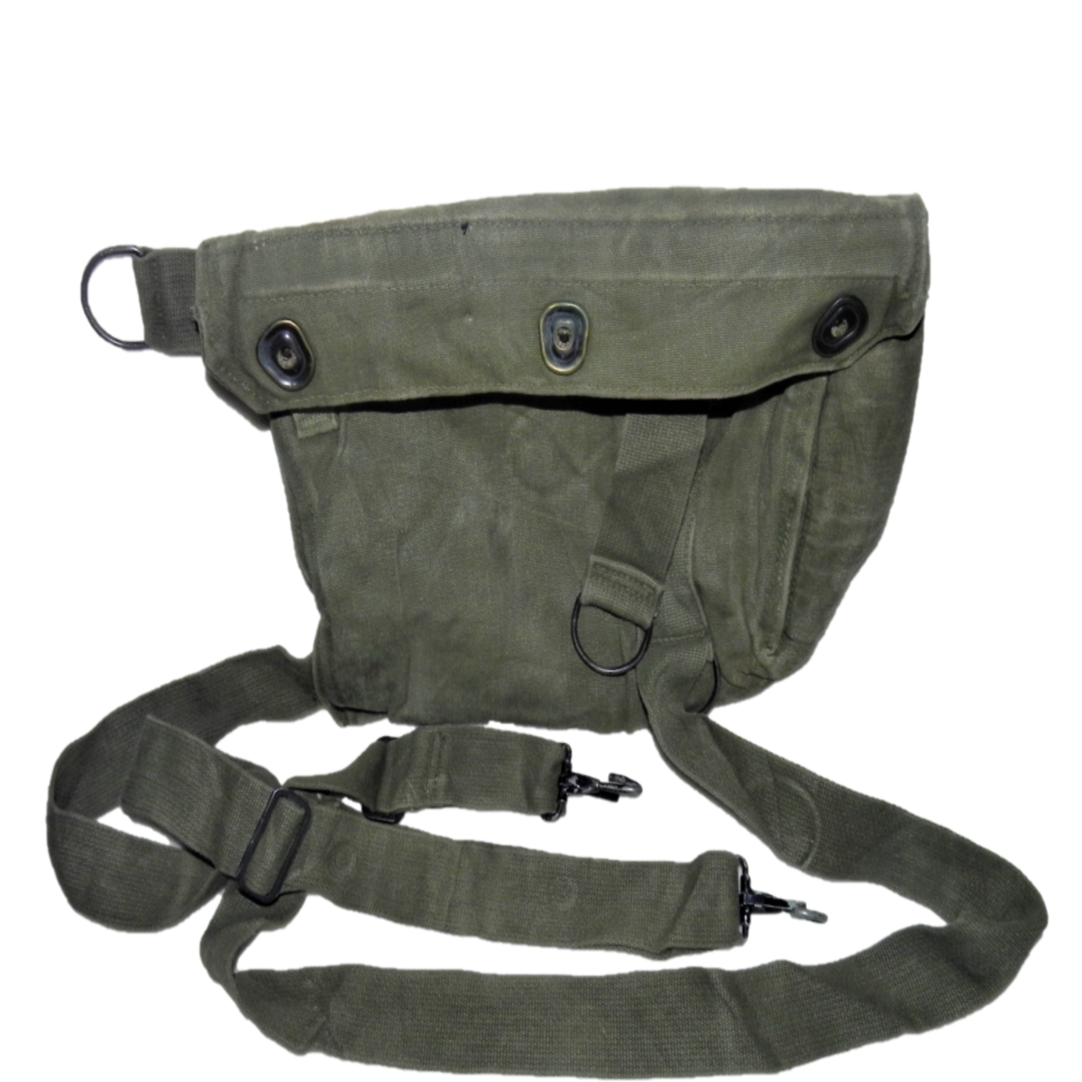 USGI GAS MASK BAG M9A1 KOREAN/VIETNAM ERA| Pigeon Post Military Surplus ...