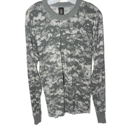 T SHIRT BOYS LONG SLEEVE DIGITAL CAMOUFLAGE