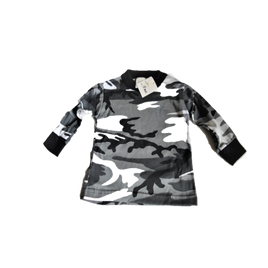 T SHIRT KIDS CAMOUFLAGE LONG SLEEVE