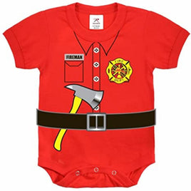 INFANT FIREMAN UNIFORM ONE PIECE