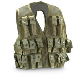 USGI MILITARY AMMUNITION GRENADE VEST 24 POCKET