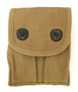 USGI WWI .45 CAL MAGAZINE AMMO POUCH DATED 11-1918