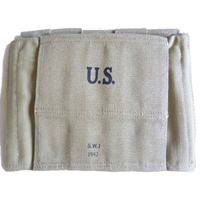 WWII THOMPSON 5 CELL AMMUNITION POUCH REPRODUCTION