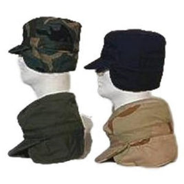 MILITARY PATROL BDU COMBAT HAT WITH EAR FLAPS USGI