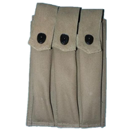 WWII THOMPSON 3 CELL AMMUNITION POUCH REPRODUCTION